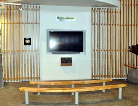 大雪山のジオラマ